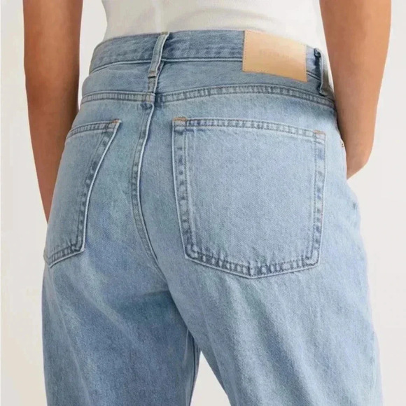 Everlane 90s Cheeky Ankle Jean in Medium Blue Size 30 - Picture 4 of 16